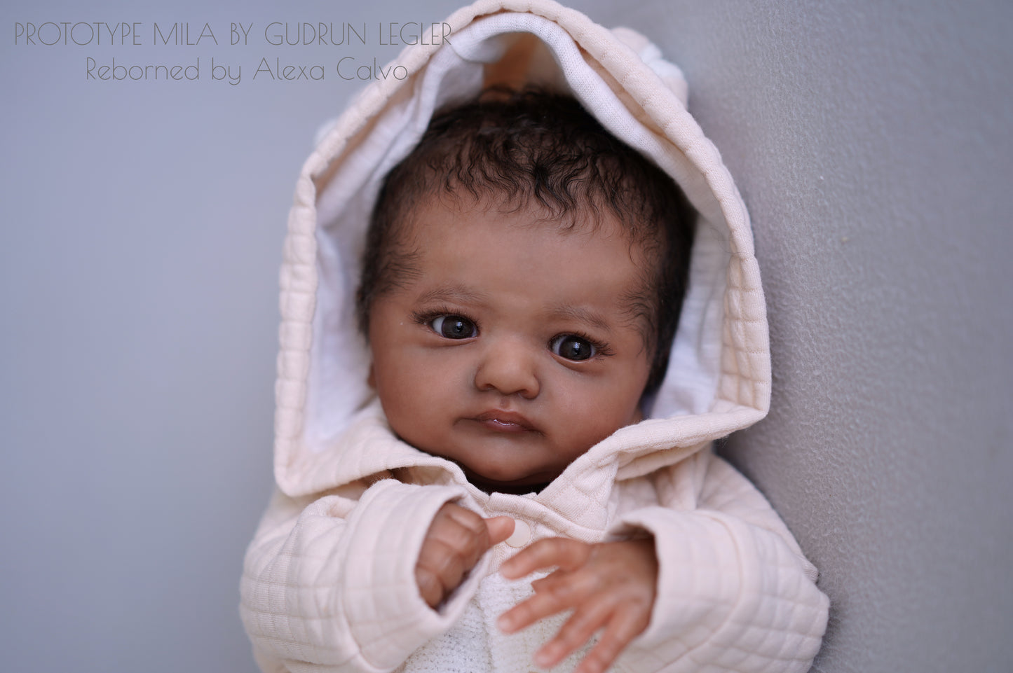 Baby Mila - Prototipo de Gudrun Legler, Reborn de Alexa Calvo