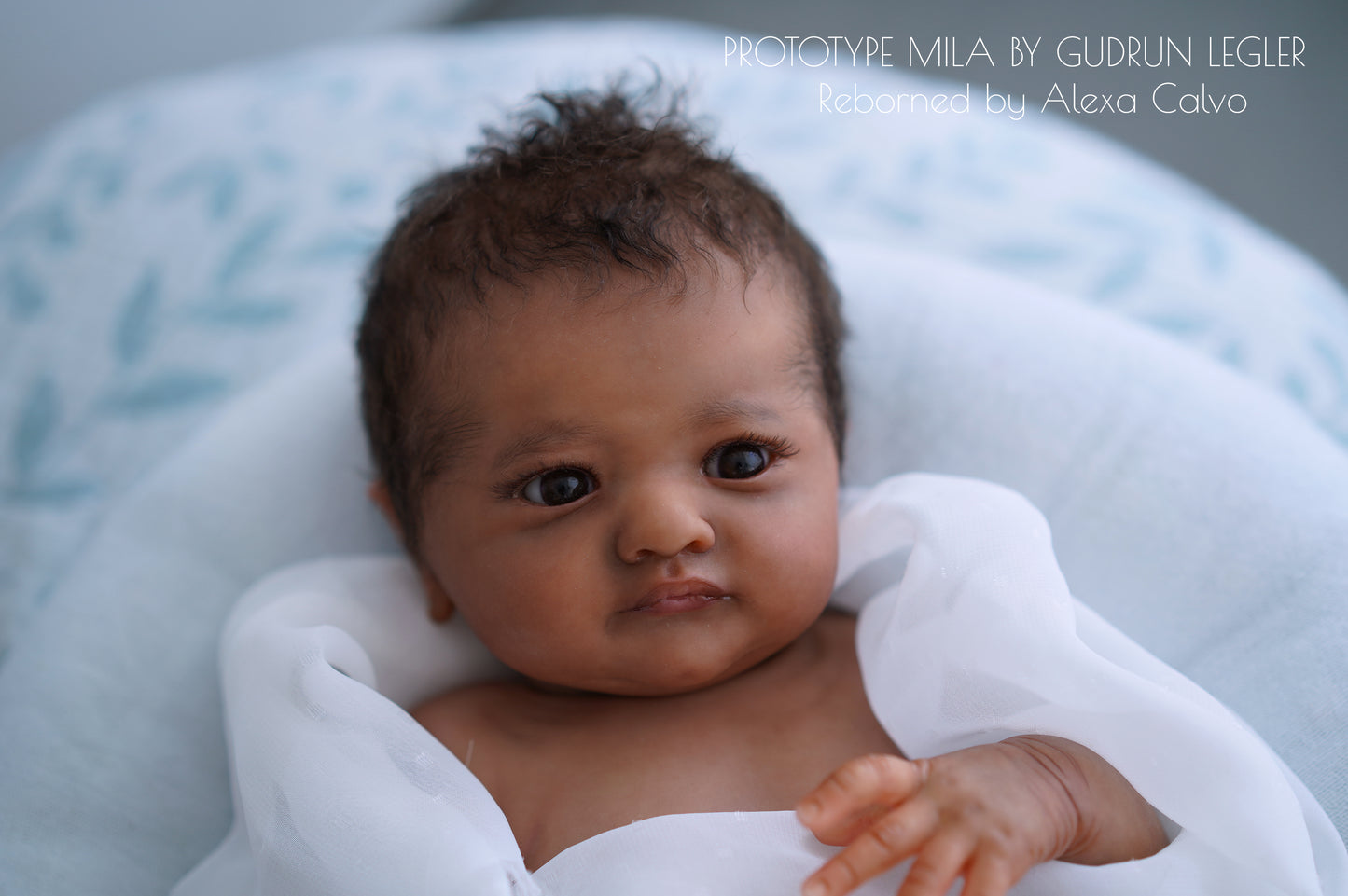 Baby Mila - Prototipo de Gudrun Legler, Reborn de Alexa Calvo