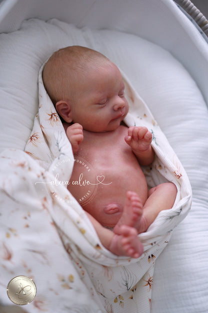 Baby Lucas - Prototipo de Cassie Brace, Reborn de Alexa Calvo 