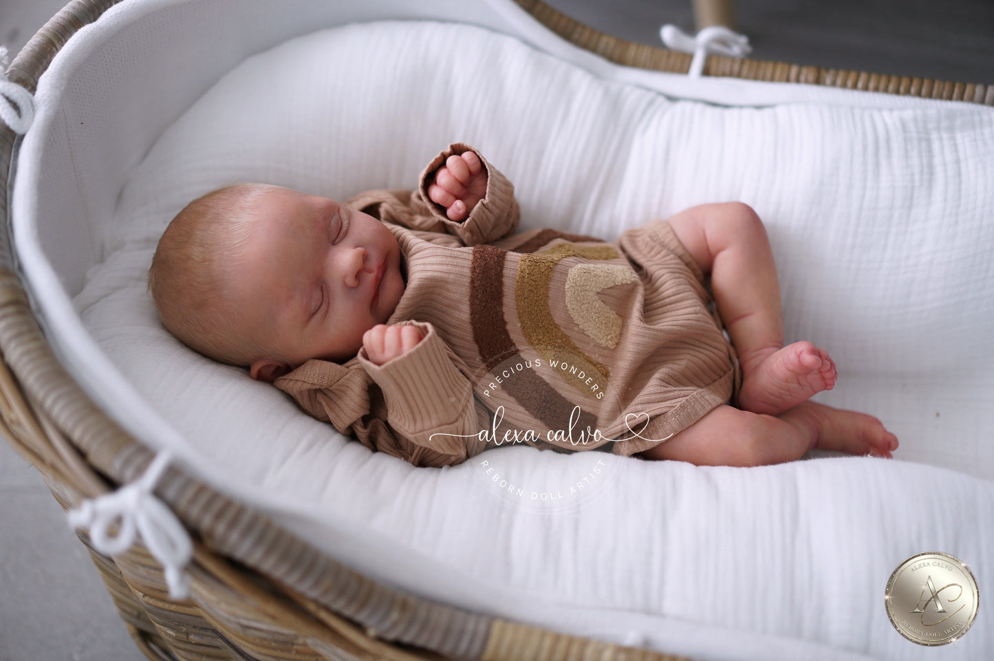 Baby Lucas - Prototipo de Cassie Brace, Reborn de Alexa Calvo 