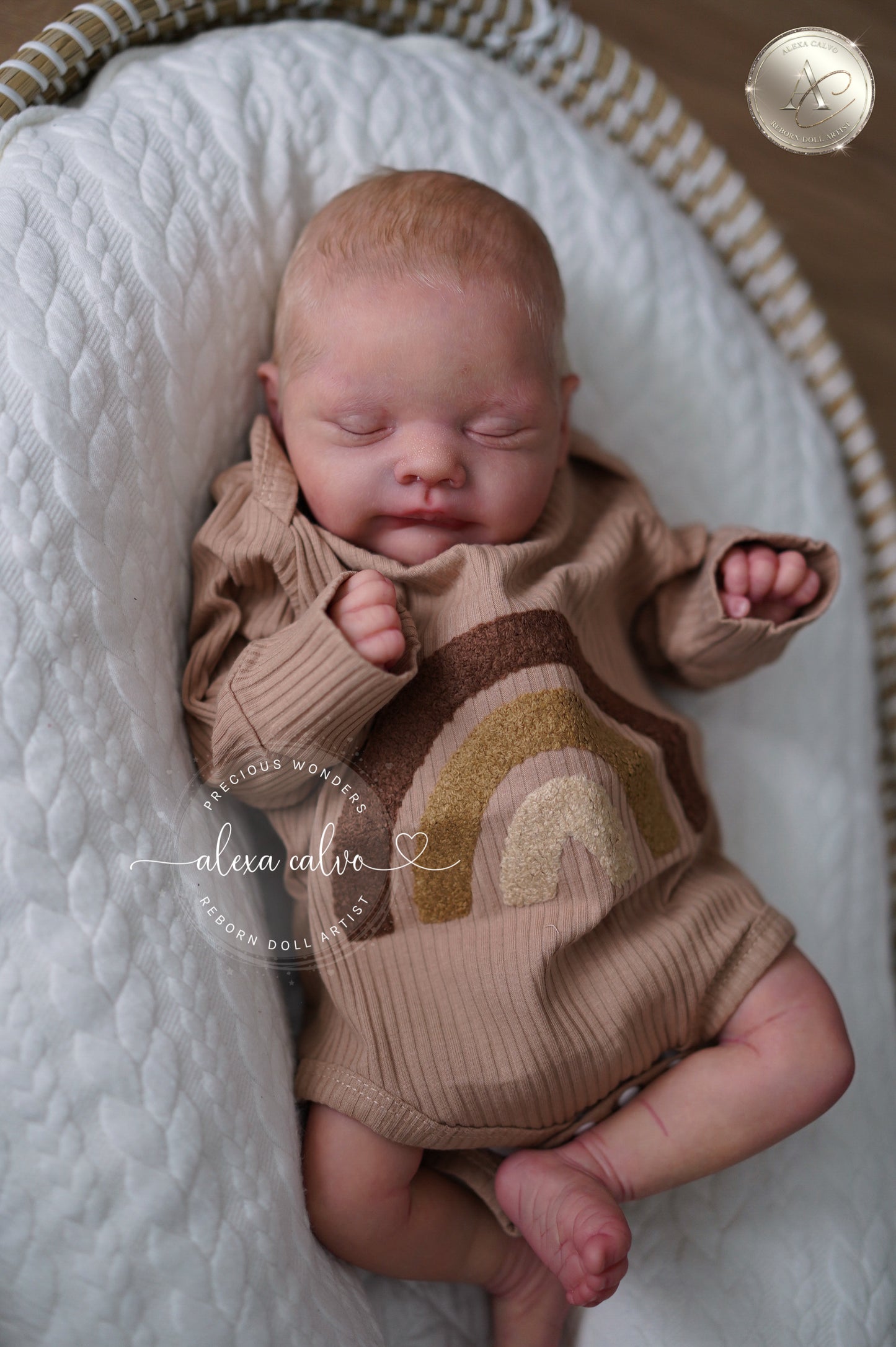 Baby Lucas - Prototipo de Cassie Brace, Reborn de Alexa Calvo 