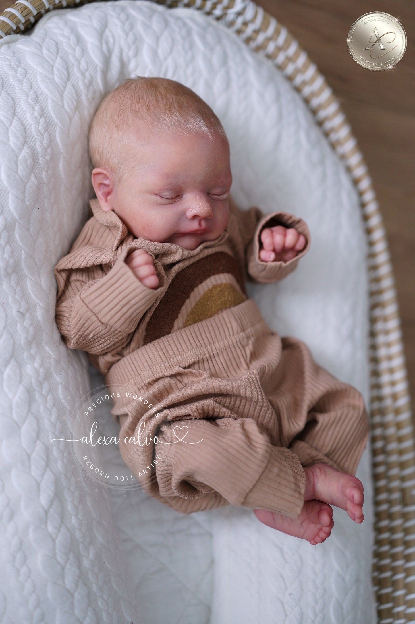 Baby Lucas - Prototipo de Cassie Brace, Reborn de Alexa Calvo 