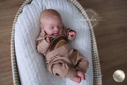 Baby Lucas - Prototipo de Cassie Brace, Reborn de Alexa Calvo 