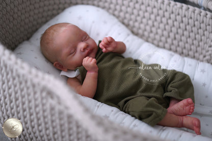 Baby Lucas - Prototipo de Cassie Brace, Reborn de Alexa Calvo 