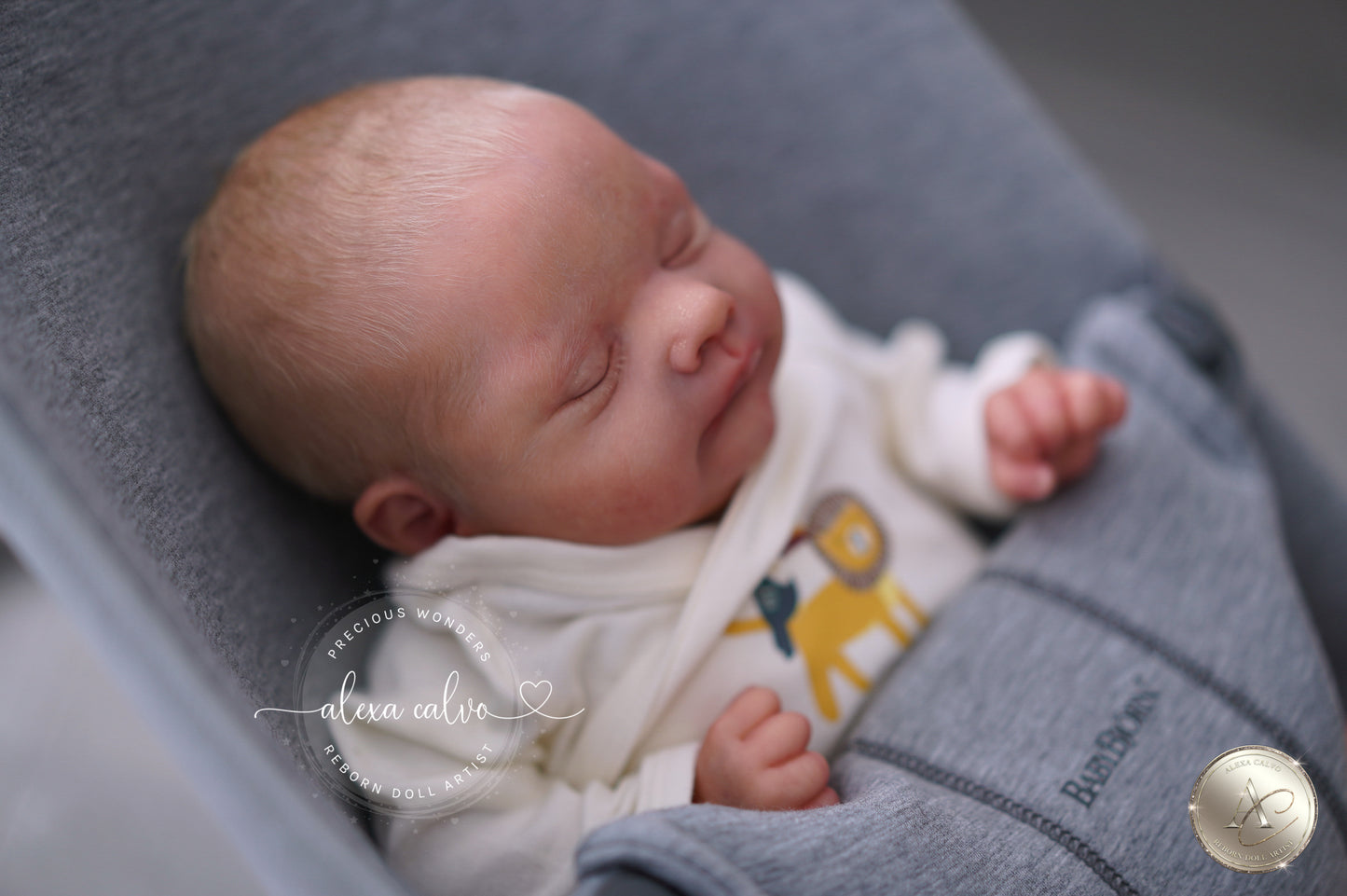 Baby Lucas - Prototipo de Cassie Brace, Reborn de Alexa Calvo 