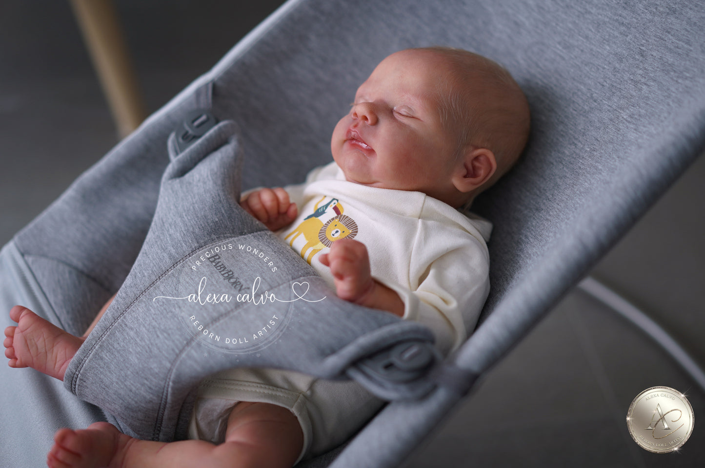 Baby Lucas - Prototipo de Cassie Brace, Reborn de Alexa Calvo 