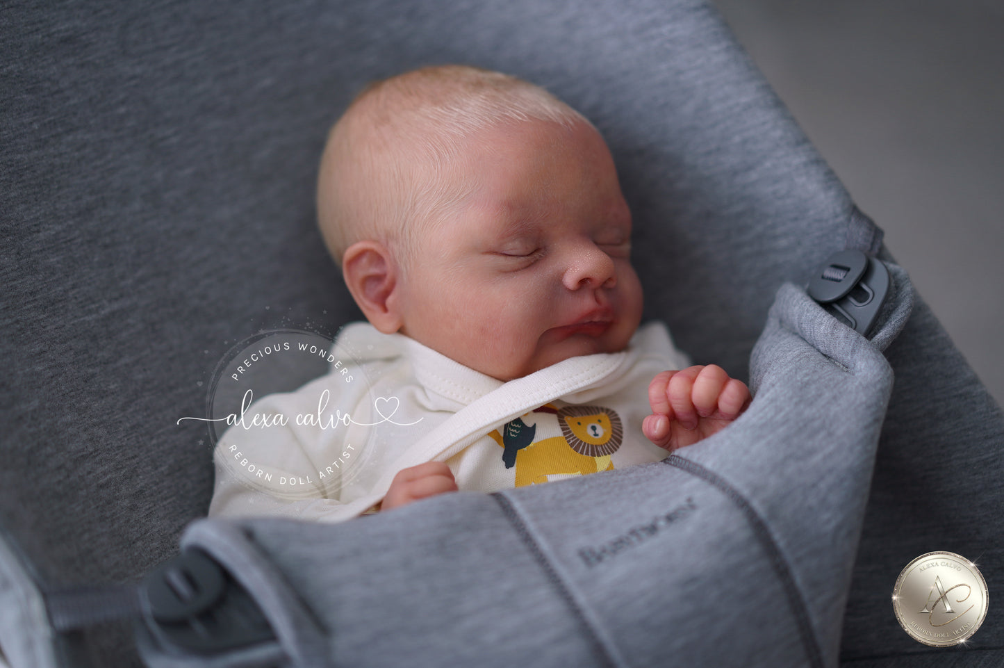 Baby Lucas - Prototipo de Cassie Brace, Reborn de Alexa Calvo 