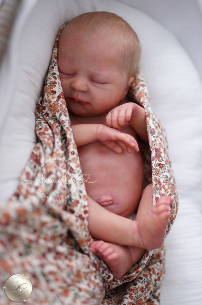 Baby Orla – Prototyp von Sabine Altenkirch, wiedergeboren von Alexa Calvo 