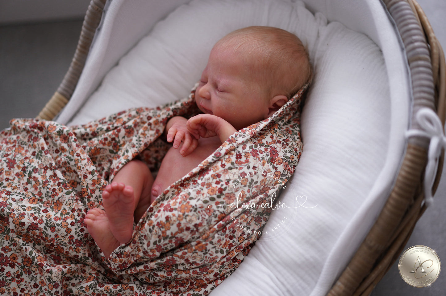 Baby Orla – Prototyp von Sabine Altenkirch, wiedergeboren von Alexa Calvo 