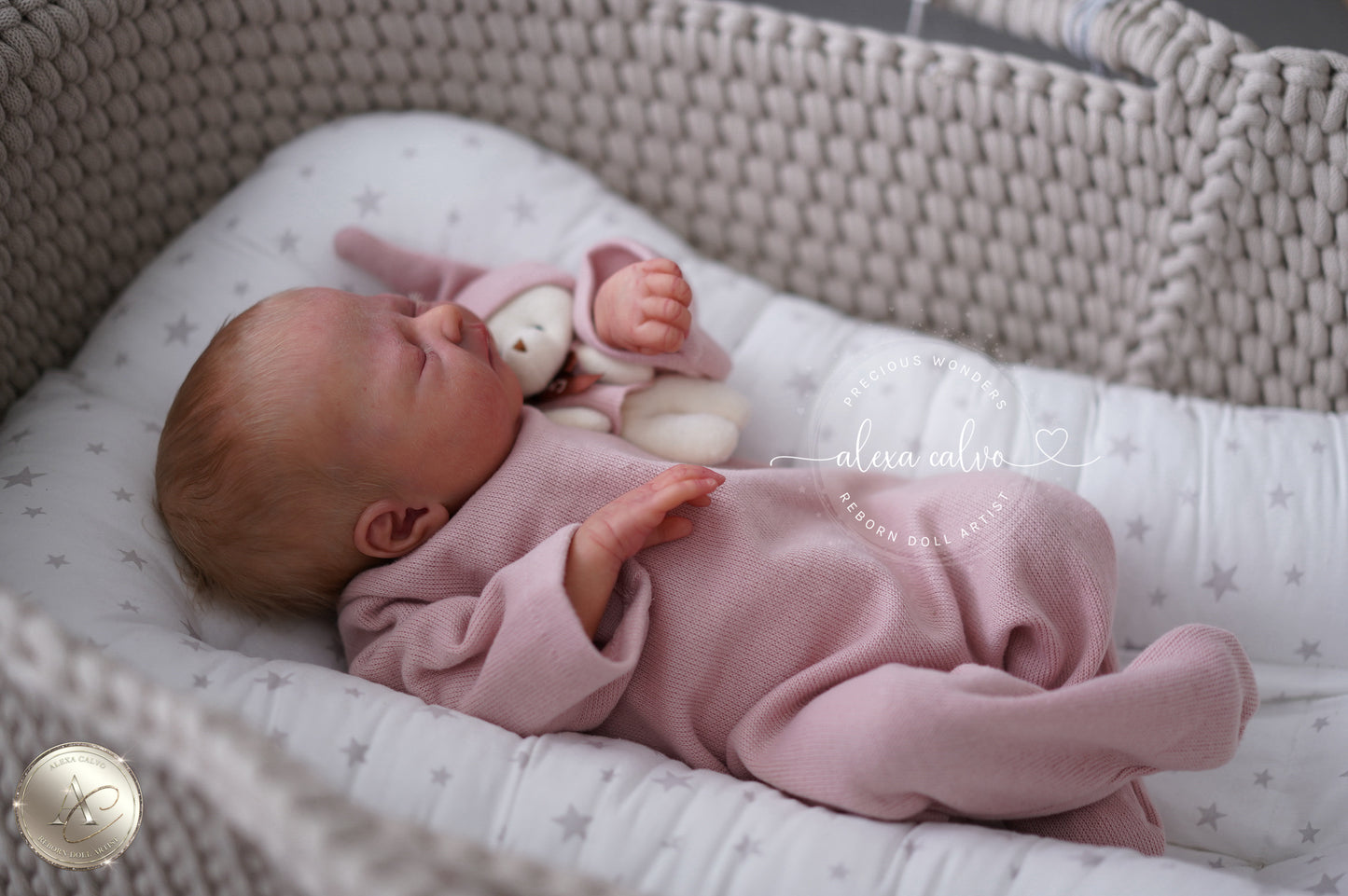 Baby Orla – Prototyp von Sabine Altenkirch, wiedergeboren von Alexa Calvo 