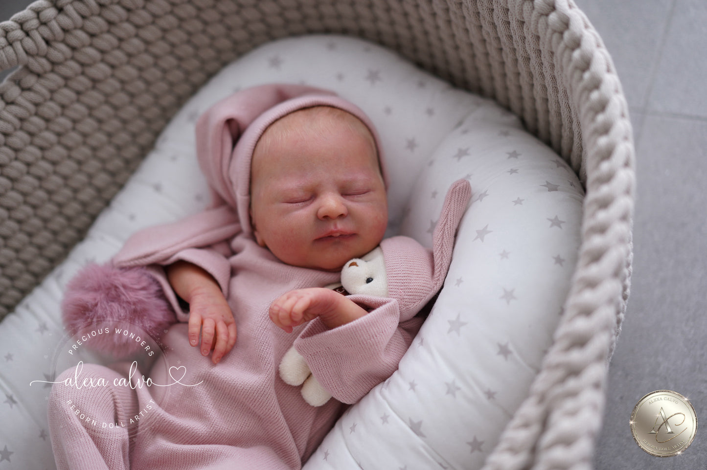 Baby Orla – Prototyp von Sabine Altenkirch, wiedergeboren von Alexa Calvo 