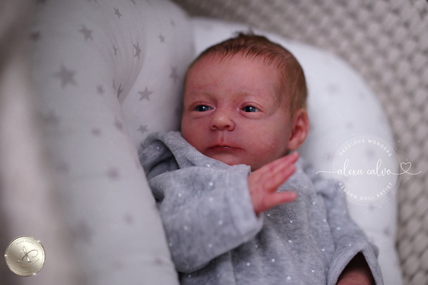 Baby Melissa – Prototyp von Viviane Aleluia, wiedergeboren von Alexa Calvo 