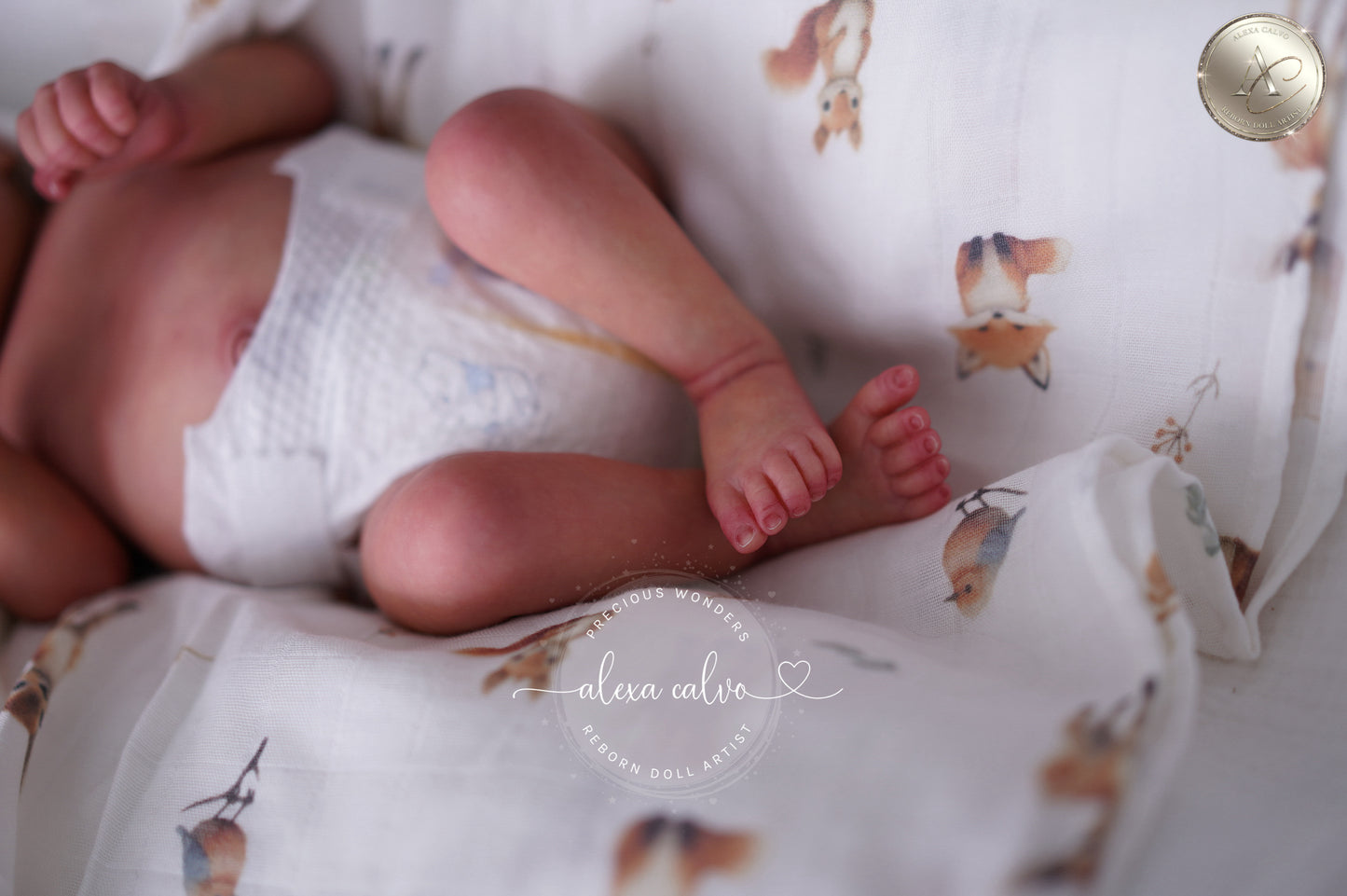 Baby Zachary – Prototyp von Lisa Stone, Reborn von Alexa Calvo 