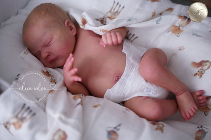 Baby Zachary – Prototyp von Lisa Stone, Reborn von Alexa Calvo 