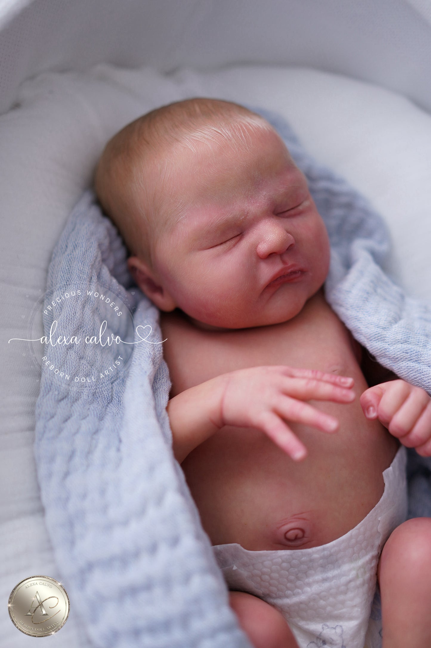 Baby Zachary – Prototyp von Lisa Stone, Reborn von Alexa Calvo 