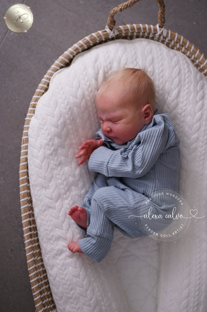 Baby Zachary – Prototyp von Lisa Stone, Reborn von Alexa Calvo 