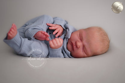 Baby Zachary – Prototyp von Lisa Stone, Reborn von Alexa Calvo 