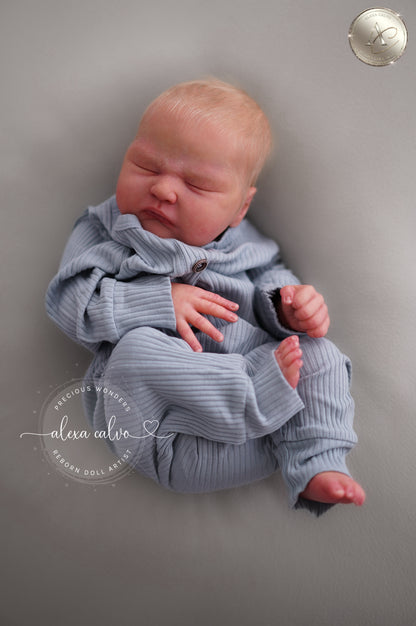 Baby Zachary – Prototyp von Lisa Stone, Reborn von Alexa Calvo 