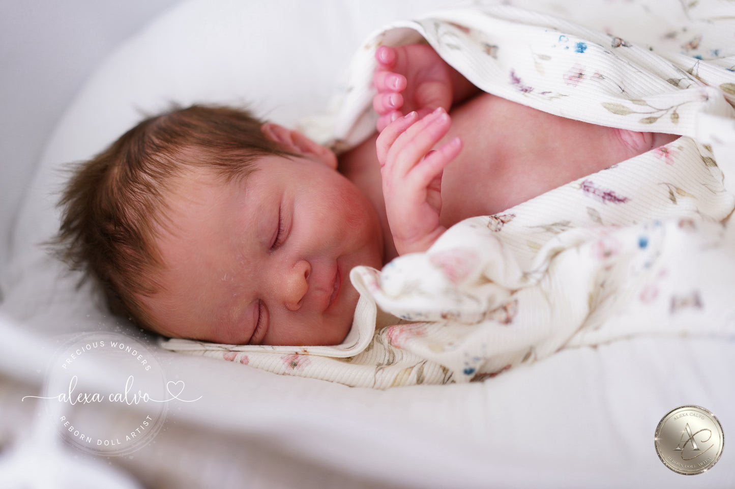 Baby Olivia – Prototyp von Irina Kaplanskaya, Reborn von Alexa Calvo 