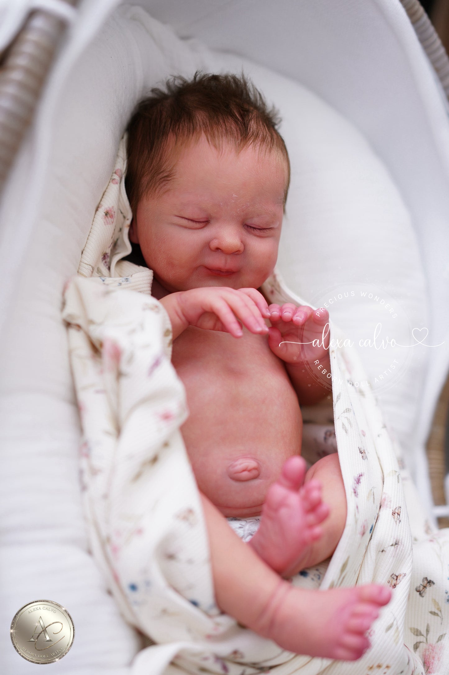 Baby Olivia – Prototyp von Irina Kaplanskaya, Reborn von Alexa Calvo 