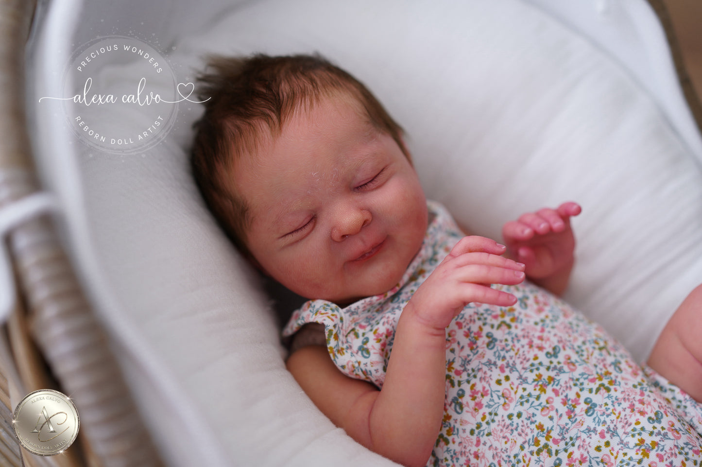 Baby Olivia – Prototyp von Irina Kaplanskaya, Reborn von Alexa Calvo 