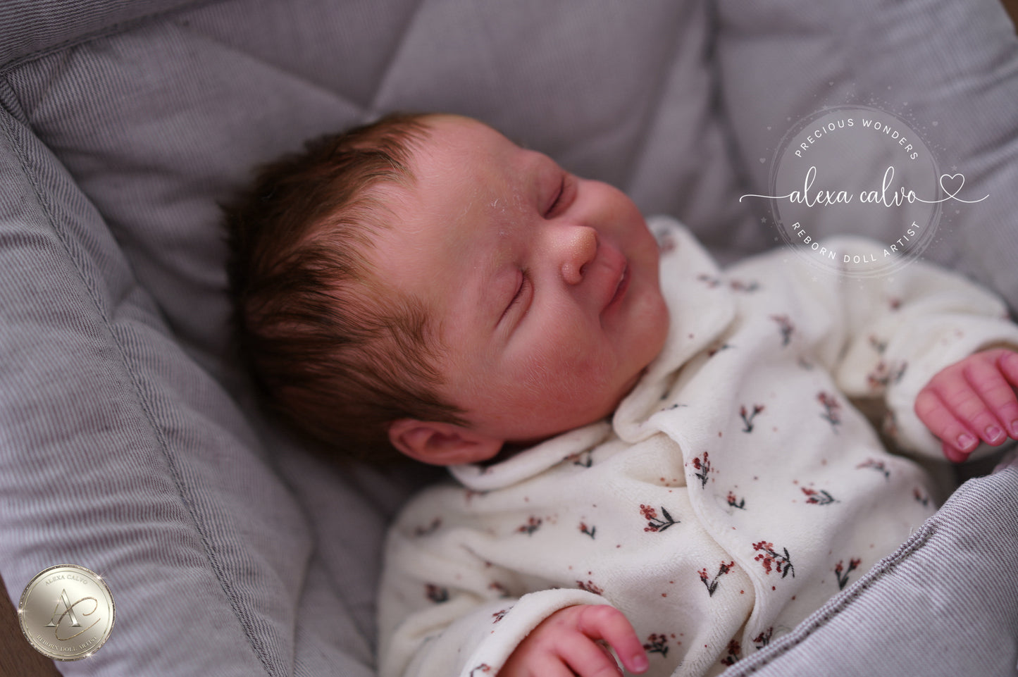 Baby Olivia – Prototyp von Irina Kaplanskaya, Reborn von Alexa Calvo 