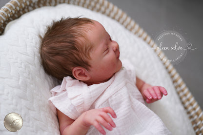 Baby Olivia – Prototyp von Irina Kaplanskaya, Reborn von Alexa Calvo 