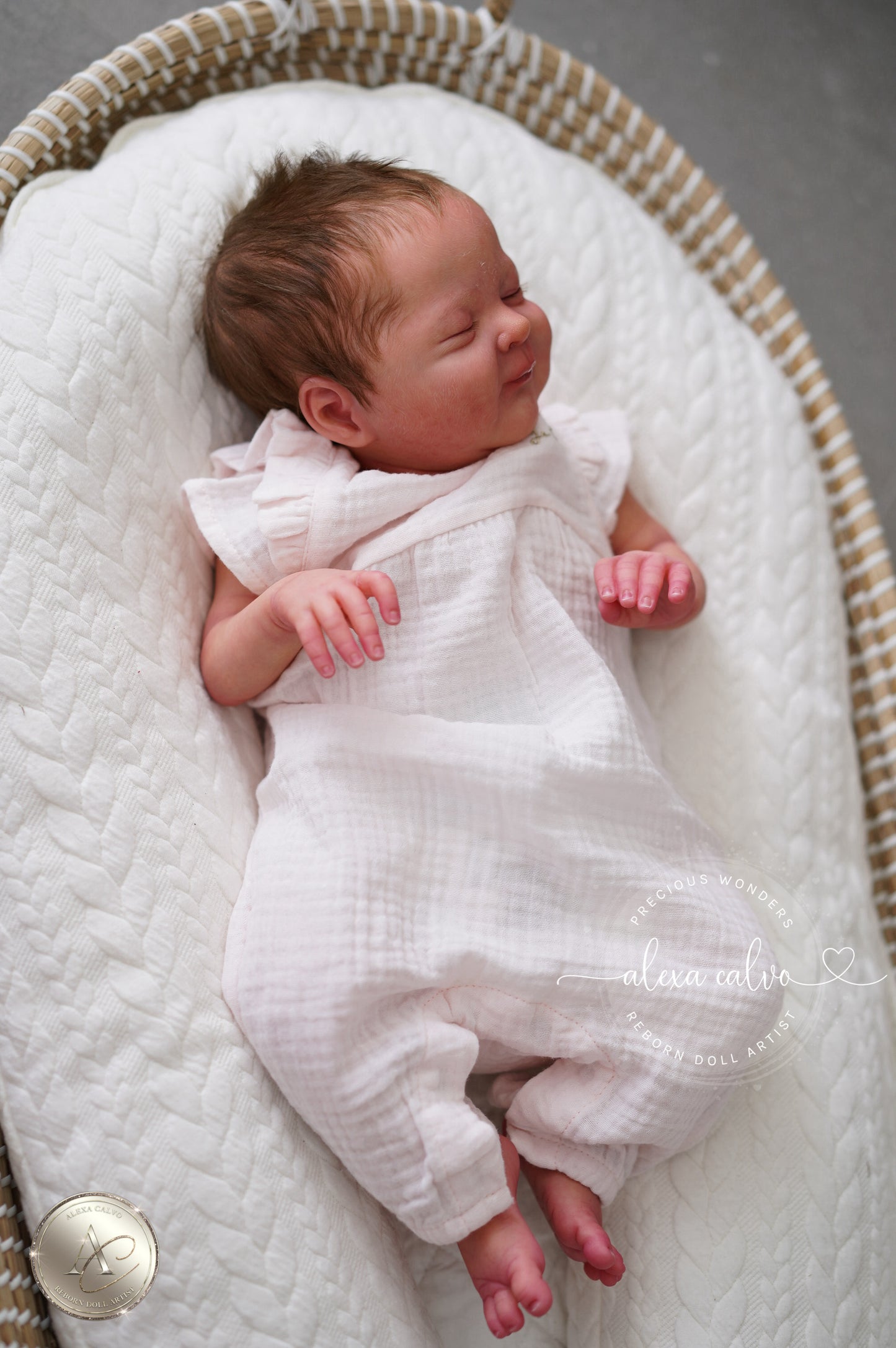 Baby Olivia – Prototyp von Irina Kaplanskaya, Reborn von Alexa Calvo 