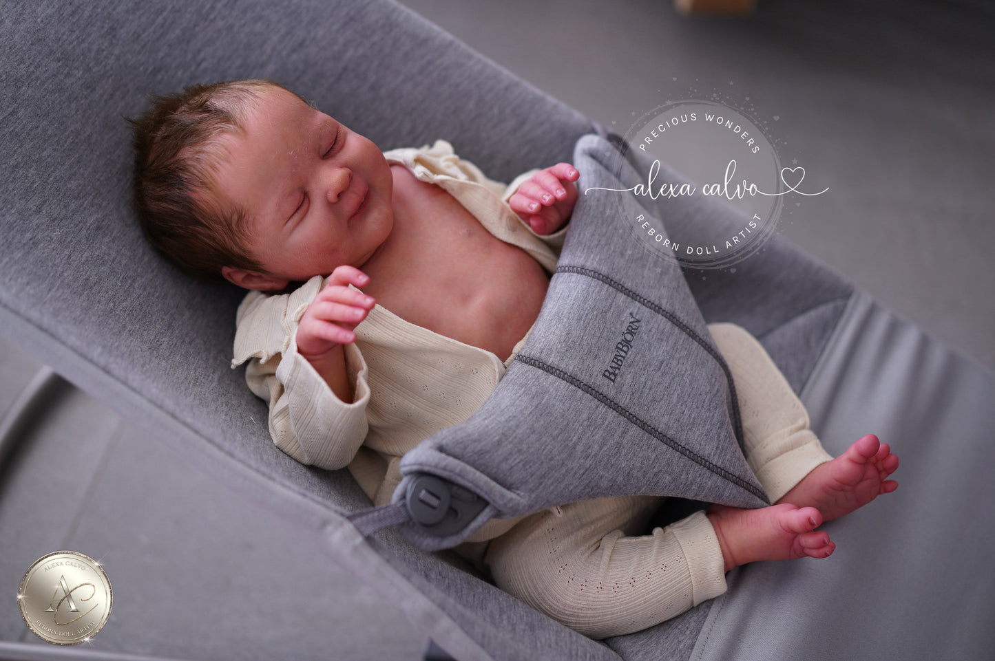 Baby Olivia – Prototyp von Irina Kaplanskaya, Reborn von Alexa Calvo 