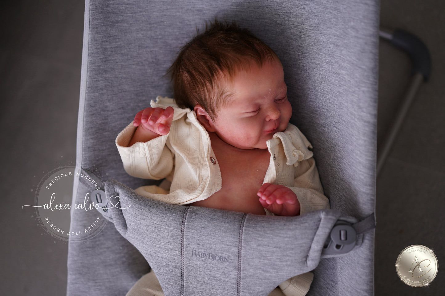 Baby Olivia – Prototyp von Irina Kaplanskaya, Reborn von Alexa Calvo 