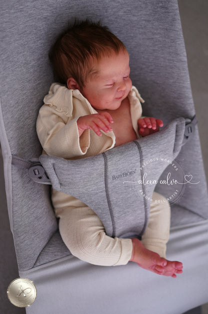 Baby Olivia – Prototyp von Irina Kaplanskaya, Reborn von Alexa Calvo 