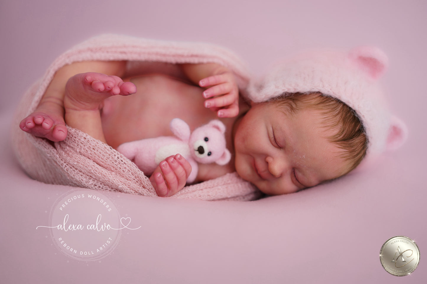 Baby Olivia  - Prototype by Irina Kaplanskaya, Reborn by Alexa Calvo