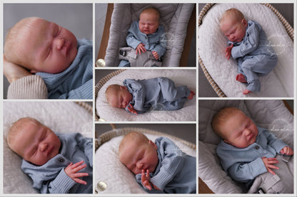 Baby Zachary – Prototyp von Lisa Stone, Reborn von Alexa Calvo 