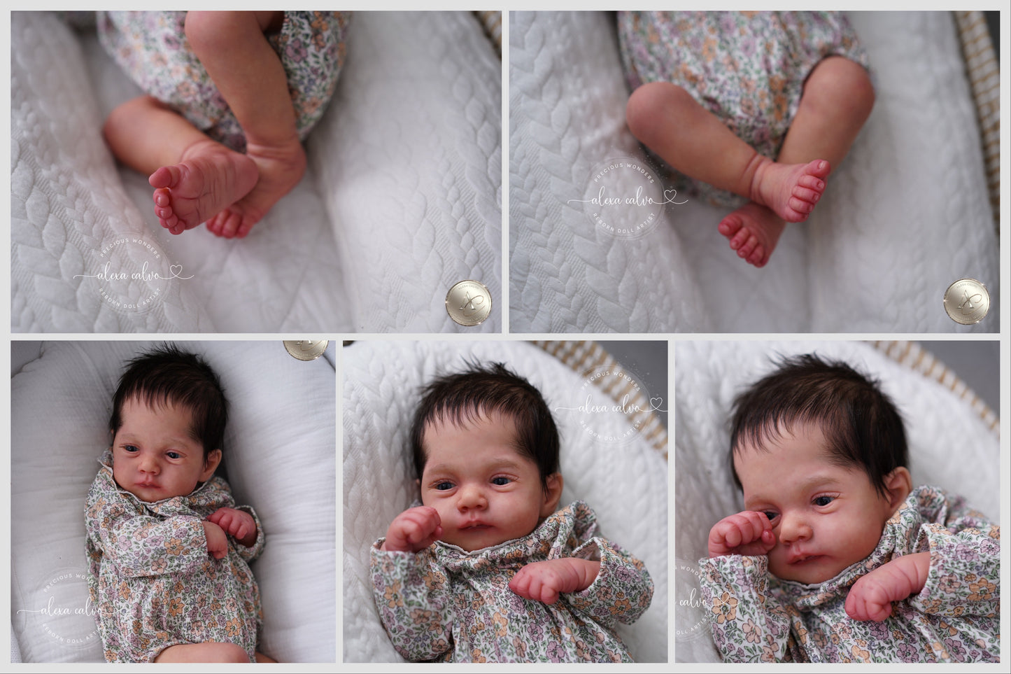 Baby Lily  - Prototype by Joanna Kazmierczak, Reborn by Alexa Calvo