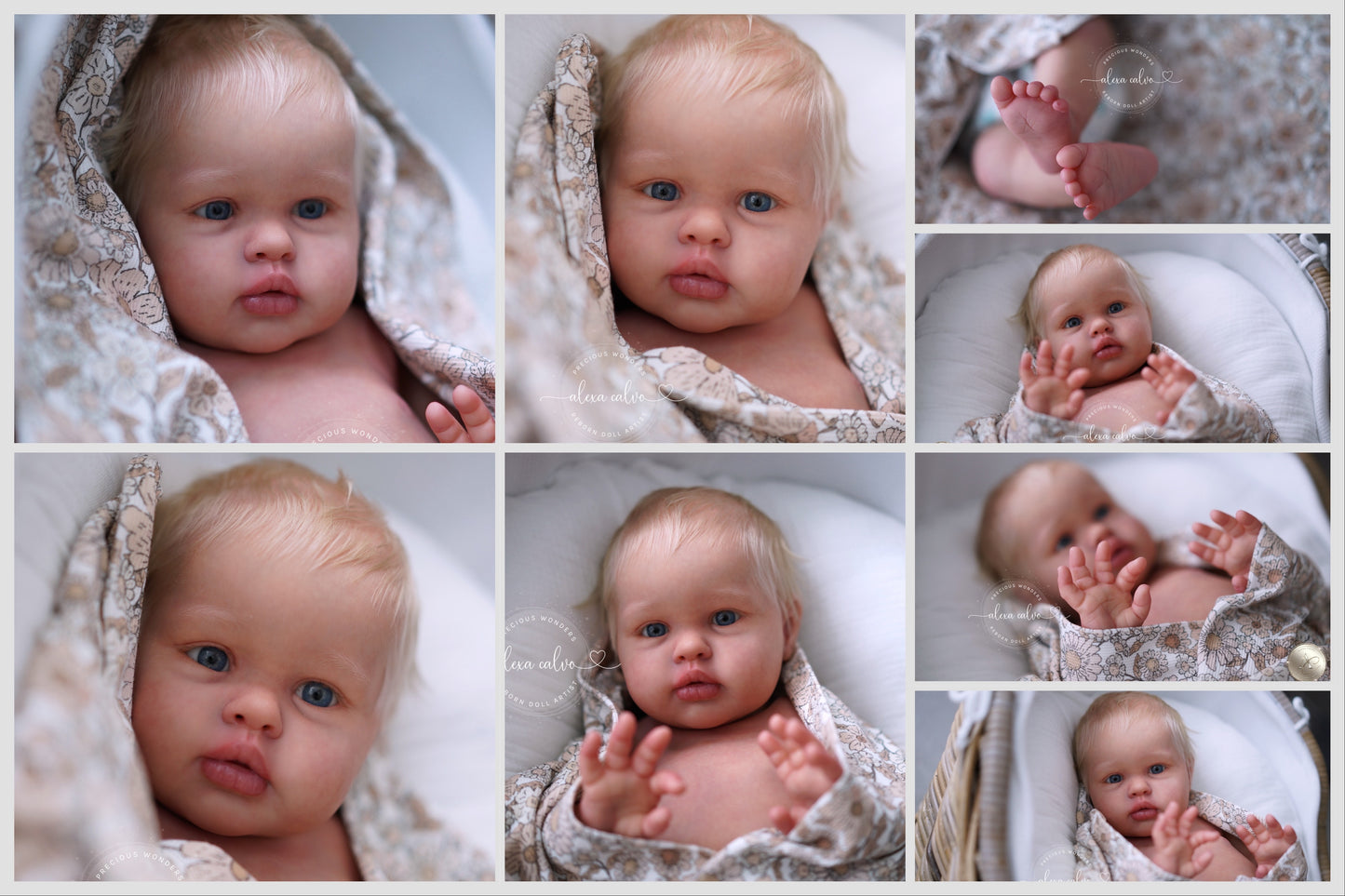 Baby Ellie  - Prototype by Irina Kvetkovskaya, Reborn by Alexa Calvo