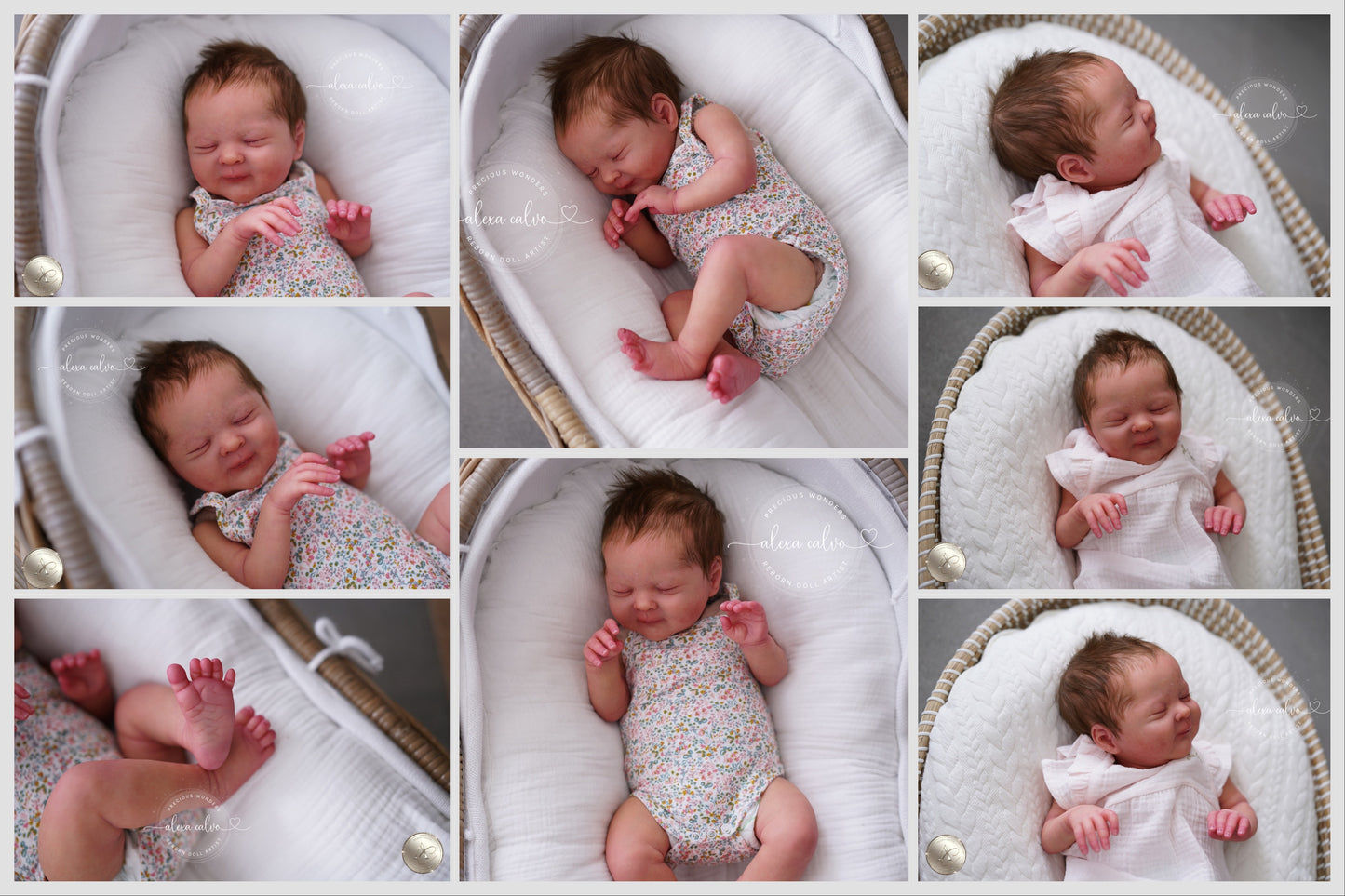 Baby Olivia – Prototyp von Irina Kaplanskaya, Reborn von Alexa Calvo 