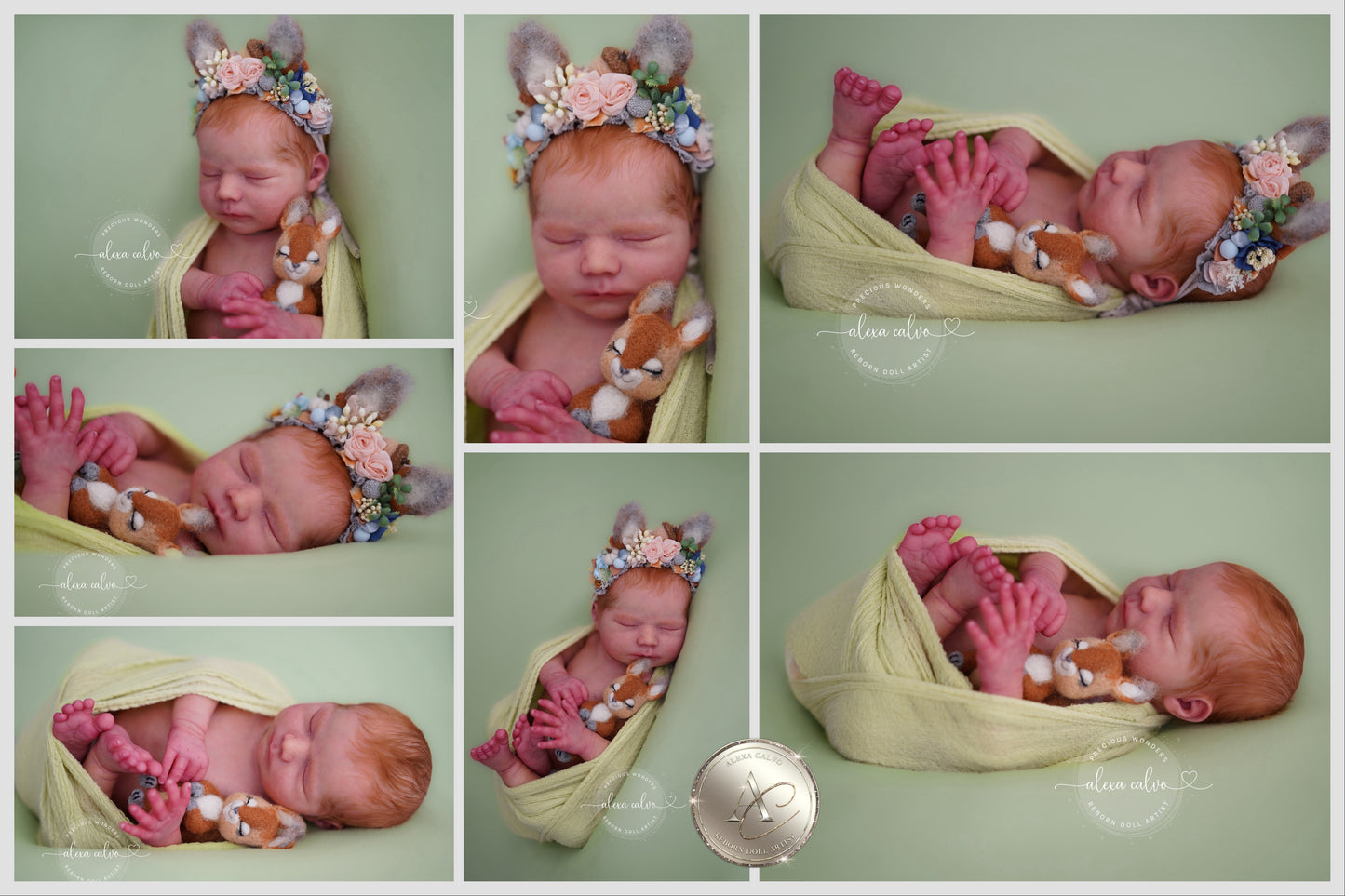 Baby Jasmine- Prototype Realborn by Bountiful Baby, Reborn by Alexa Calvo