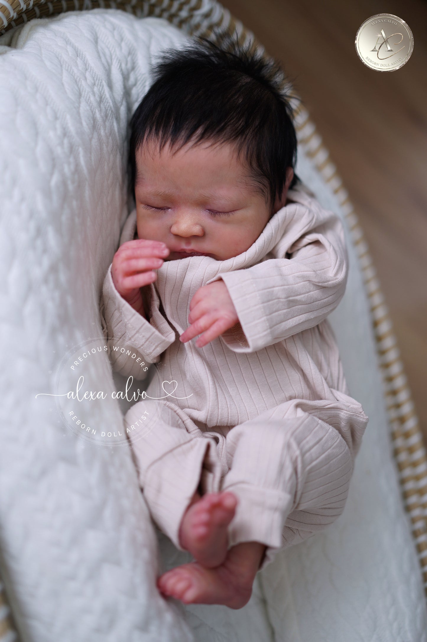 Baby Jack – Skulptur von Nikki Johnston, wiedergeboren von Alexa Calvo 