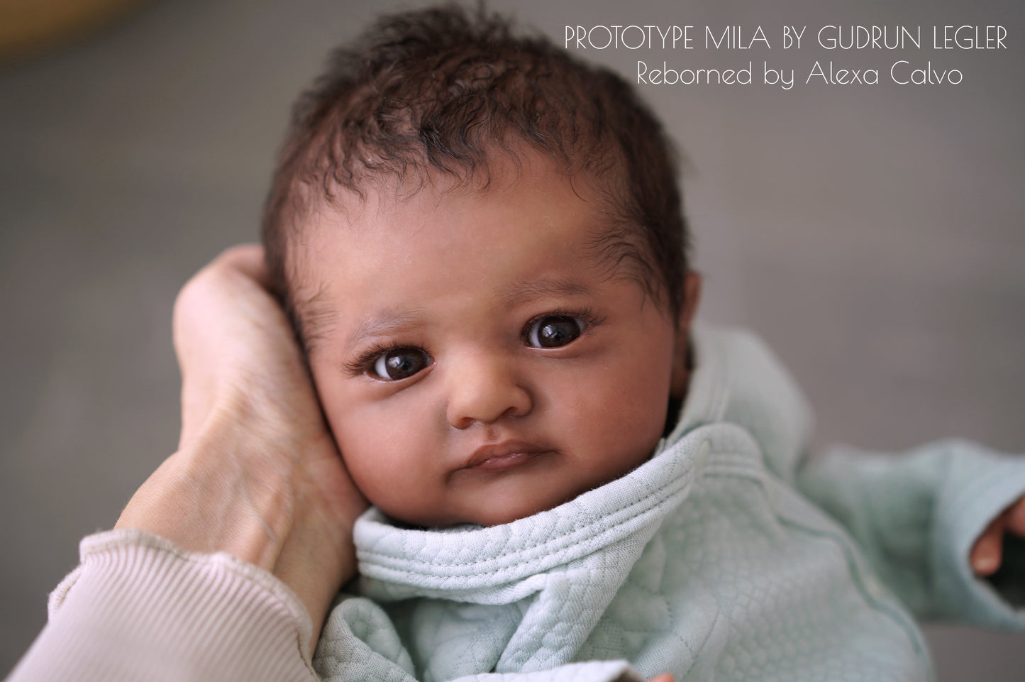 Baby Mila - Prototipo de Gudrun Legler, Reborn de Alexa Calvo