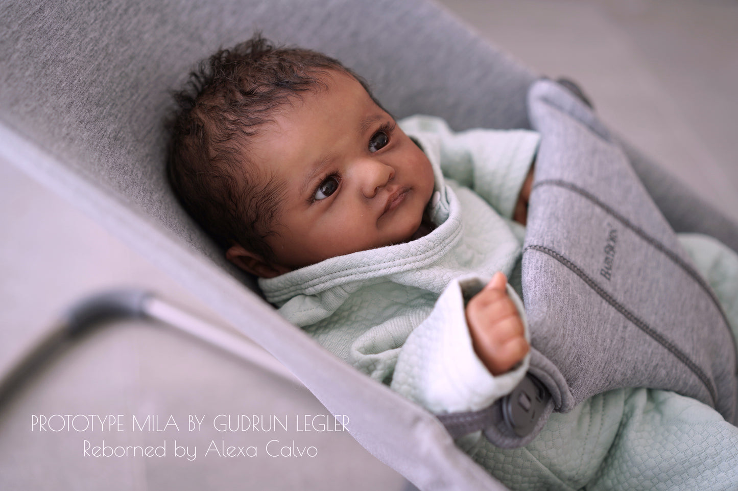 Baby Mila - Prototipo de Gudrun Legler, Reborn de Alexa Calvo